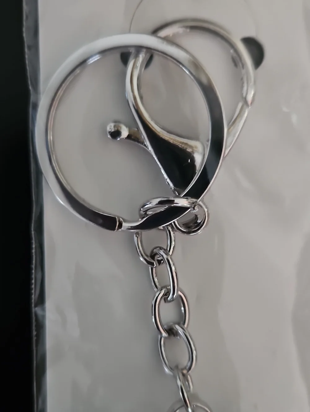 N/A sparkly silver